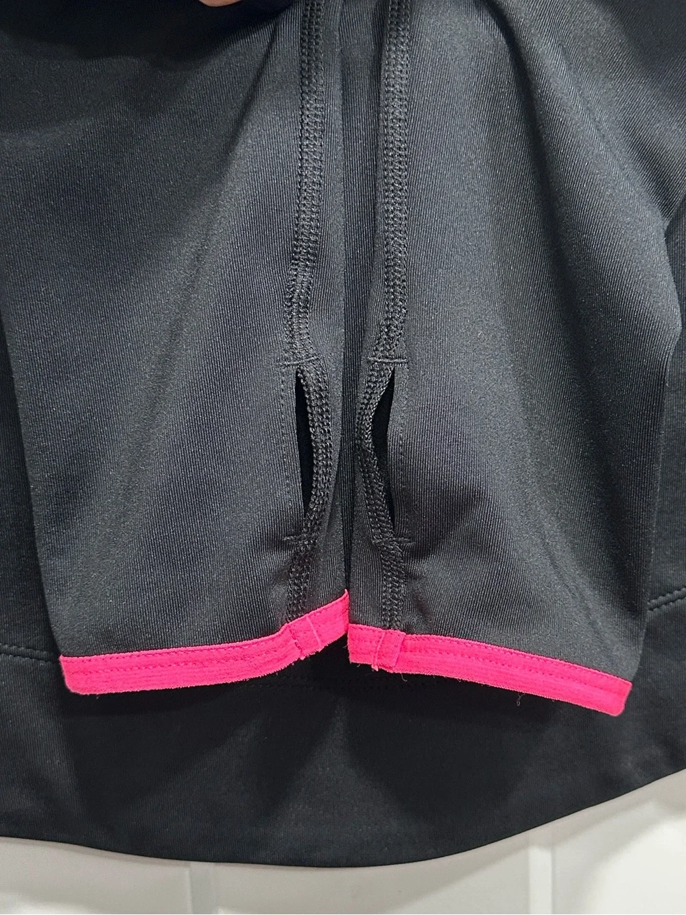 Girls Nike 1/4 Zip Hoodie - Size Large